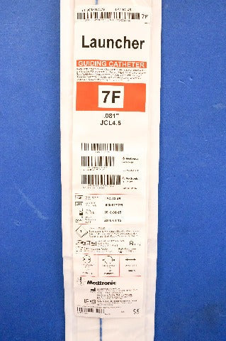 Medtronic LA7JCL45 Launcher Guiding Cath. 7F, JCL4.5 (x)